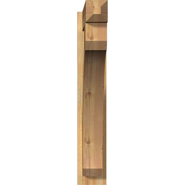 Legacy Craftsman Rough Sawn Outlooker, Western Red Cedar, 6W X 30D X 36H